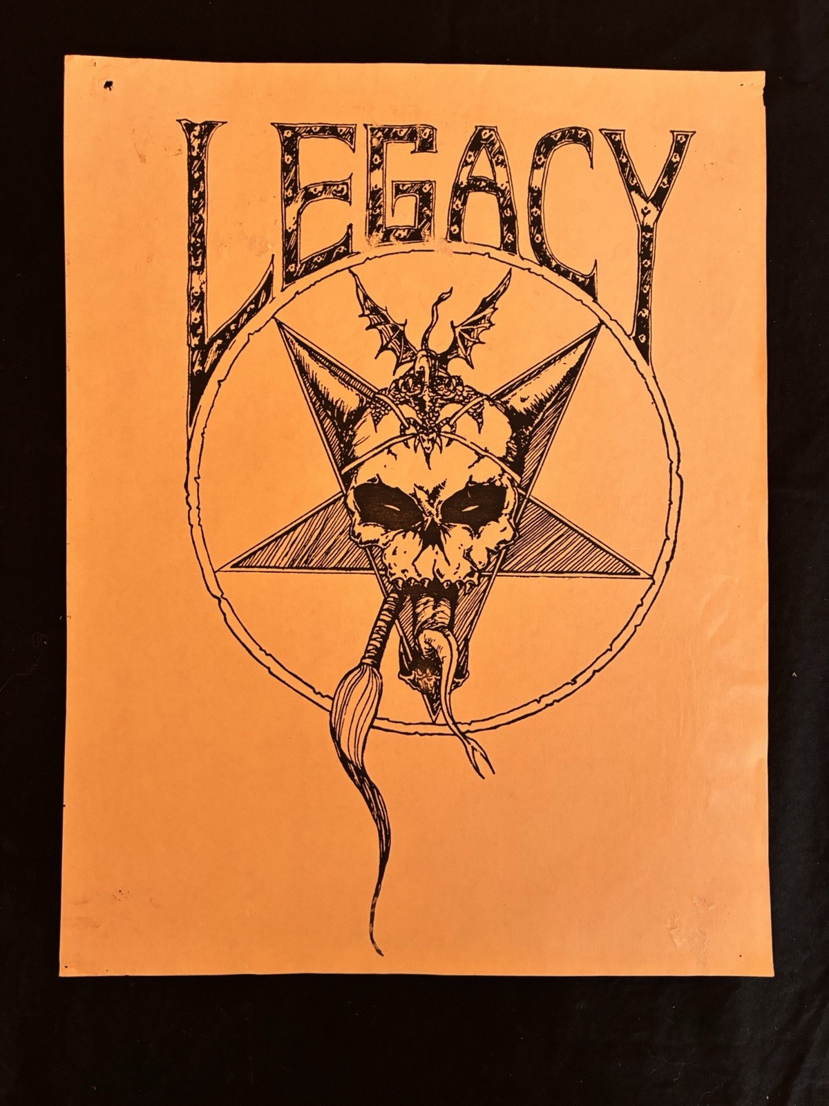 Vintage Legacy Logo From Promo Pack (Testament) Alex Skolnick