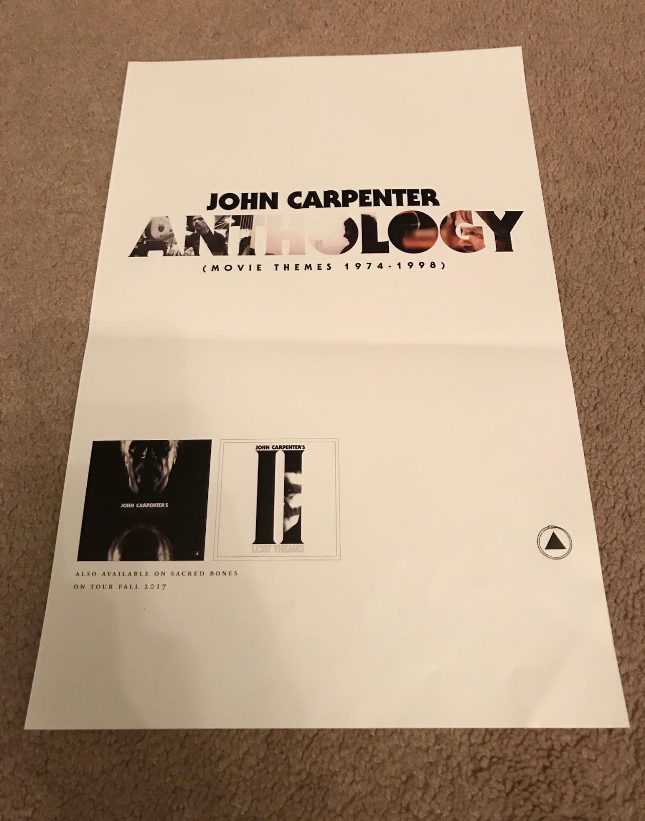 John Carpenter – Anthology Movie Themes POSTER