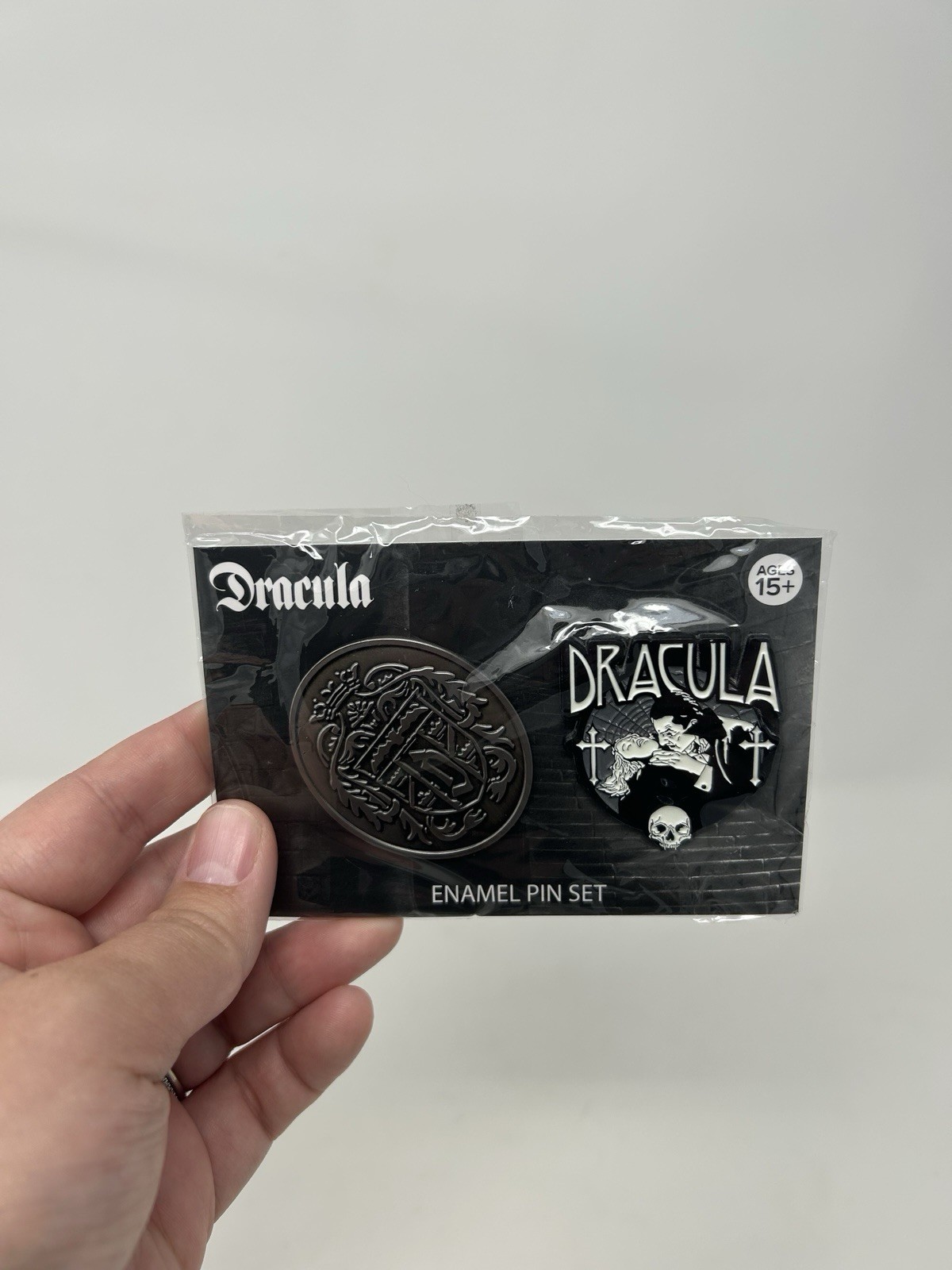Loot Crate Fright NECA Universal Monsters Dracula Pins NEW Halloween Vampire