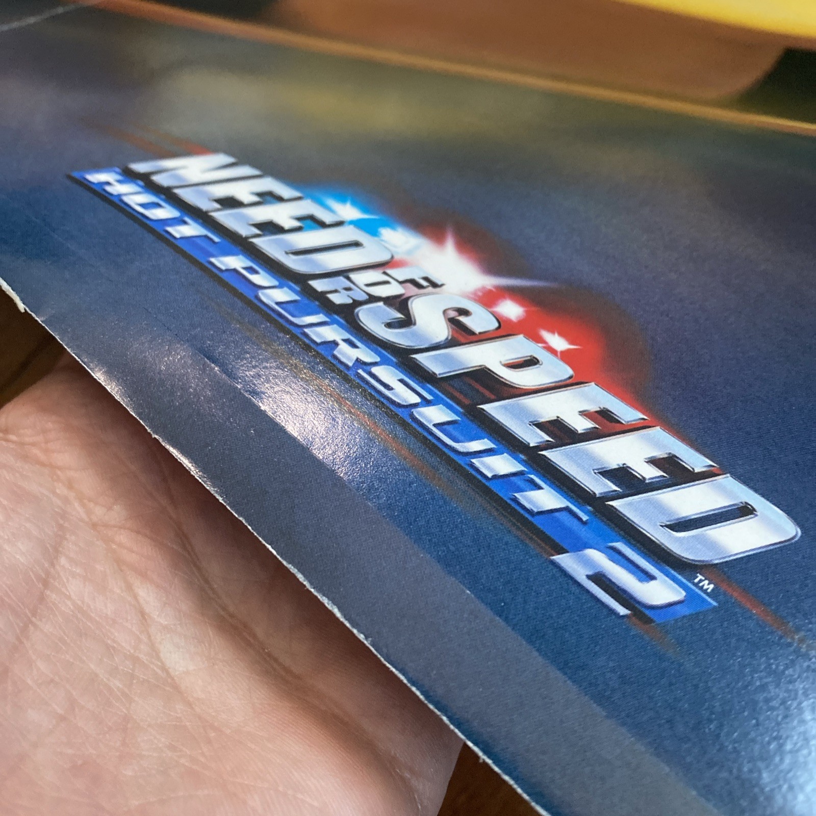 Y2K Electronic Gaming Monthly Double Sided poster Need For Speed Hot Pursuit 2