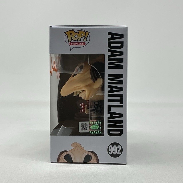 Alec Baldwin Autographed Adam Maitland Beetle Juice Funko Pop Movies #992 OCCM