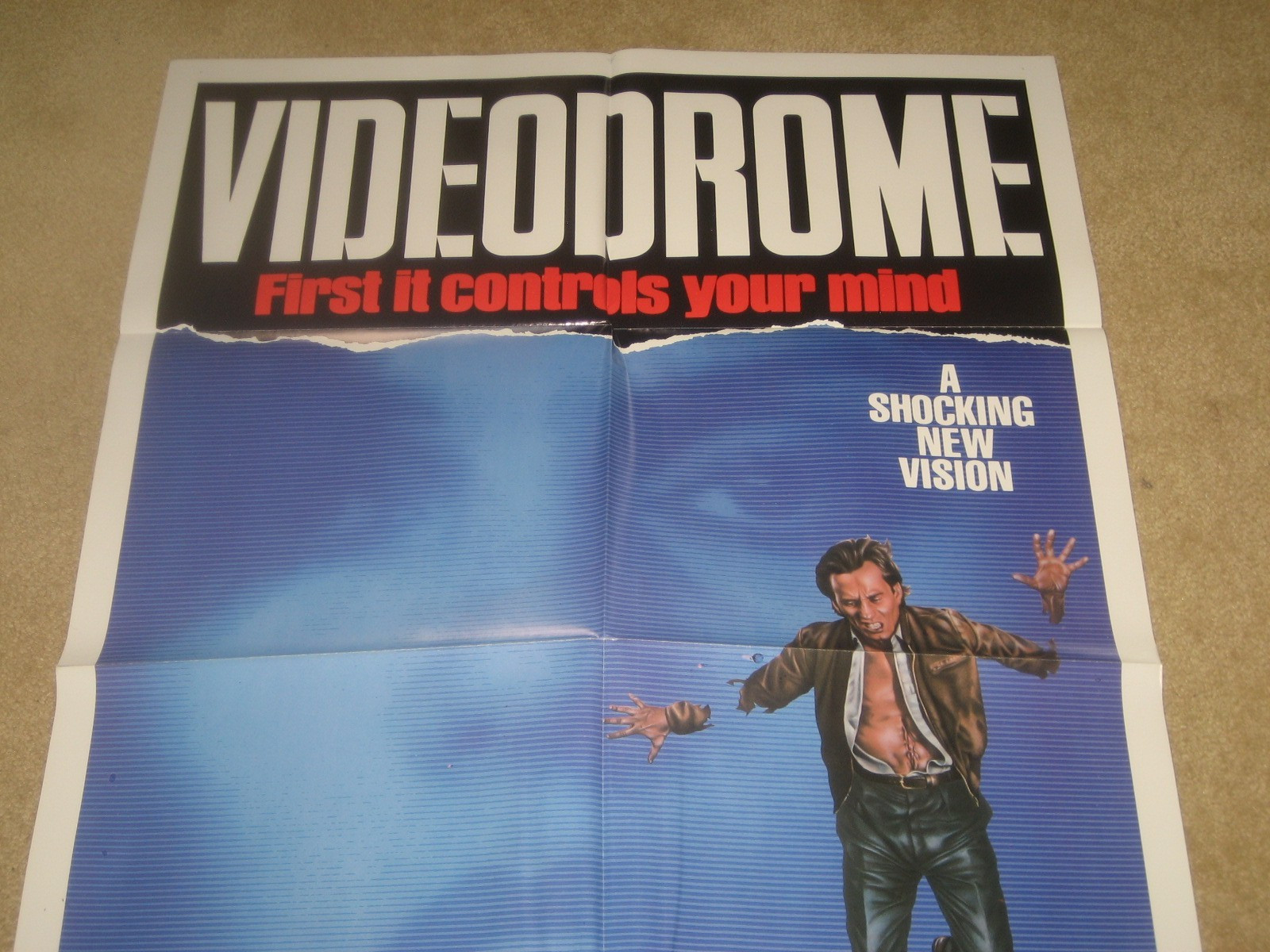 VIDEODROME ’82 – Cronenberg body horror ! Deborah Harry