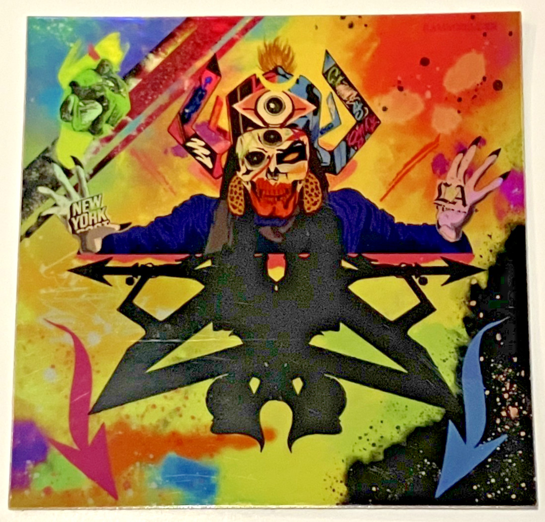 Soul Assassins DJ Muggs Flee Lord Rammellzee Album Art (Holographic Sticker)