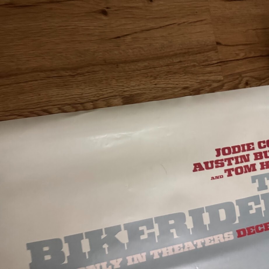 The Bikeriders 2023 Double Sided Original Movie Poster 27″ x 40″, Rolled