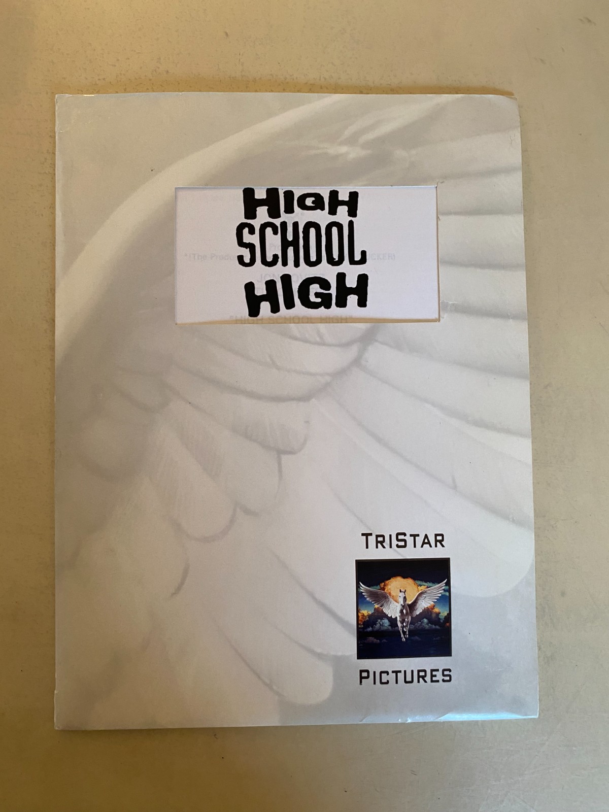 High School High Presskit 1996 Jon Lovitz, Tia Carrere, Mekhi Phifer!