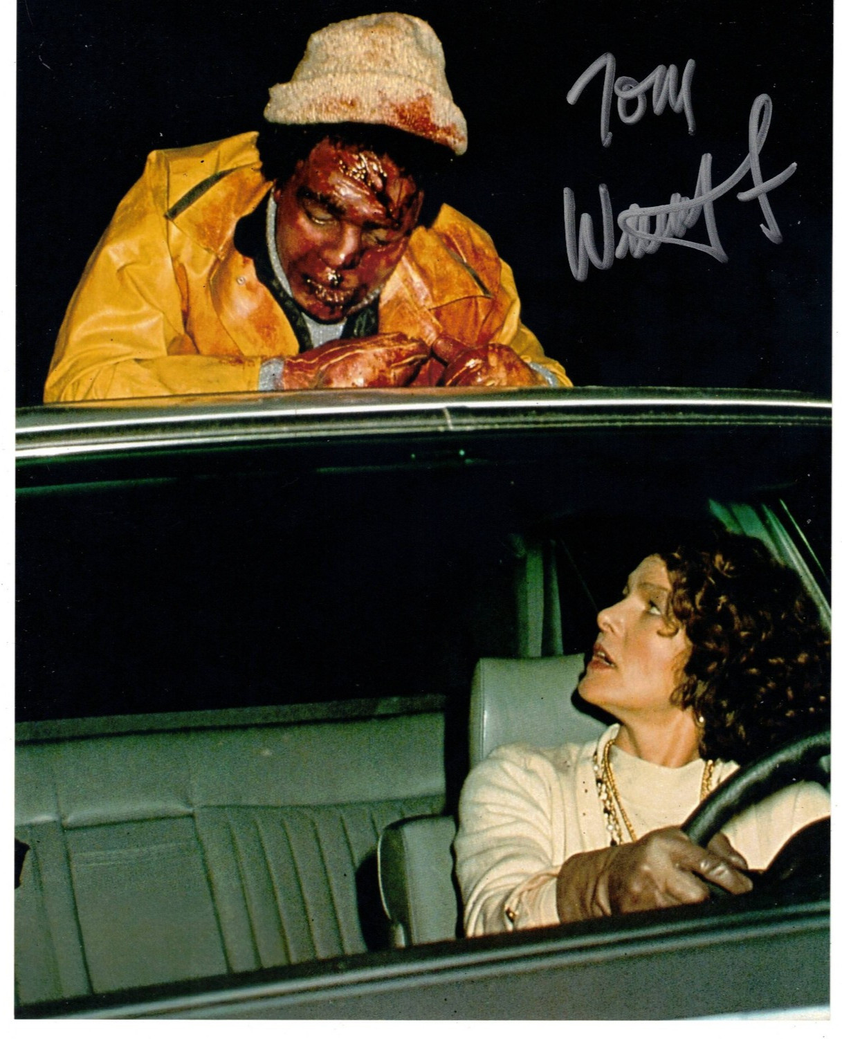 Tom Wright Authentic Signed 8×10 “Creepshow 2” Photo Autograph, The Hitchhiker