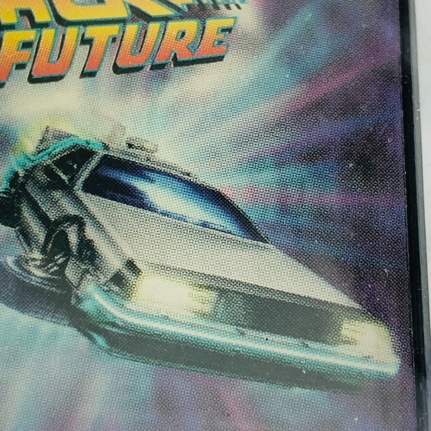 BACK TO THE FUTURE DELOREAN Button Badge UNIVERSAL STUDIOS JAPAN 2001 DMC 12