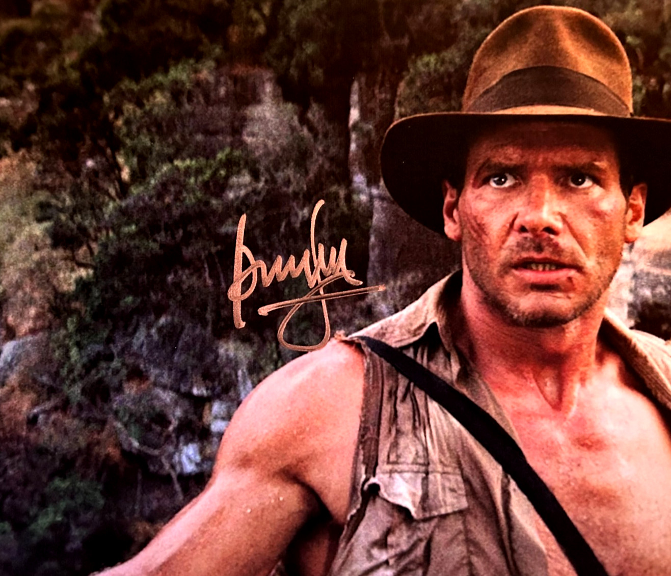 Harrison Ford Signed Autograph INDIANA JONES 8×10″ Original Signature + COA