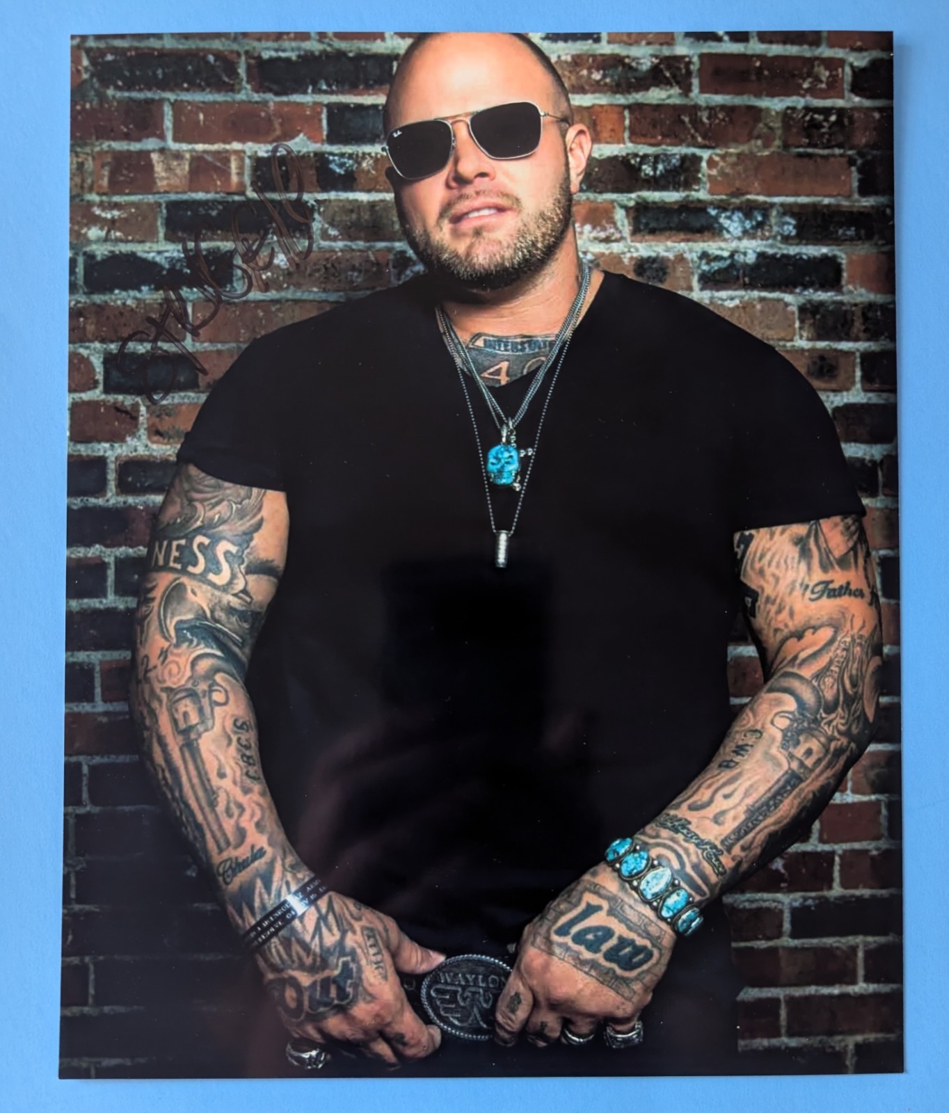 Struggle Jennings Country Rap Signed 8×10 Yelawolf El Camino Good Die Young