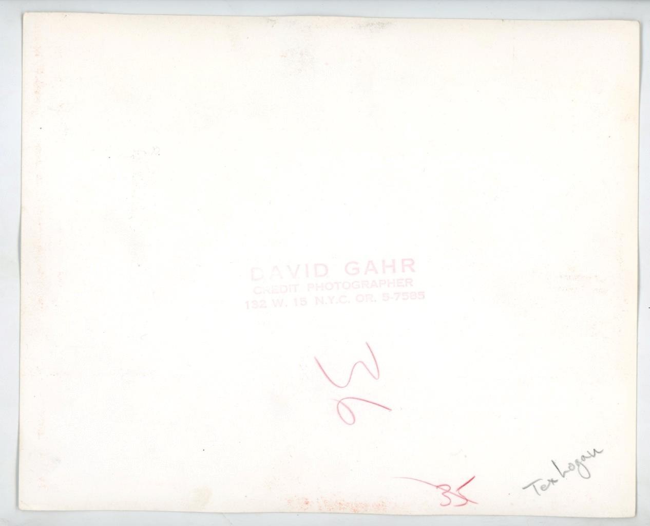 ’63 Tex Logan Bluegrass Fiddler Newport Folk Fest Original Gahr Music Photo A652