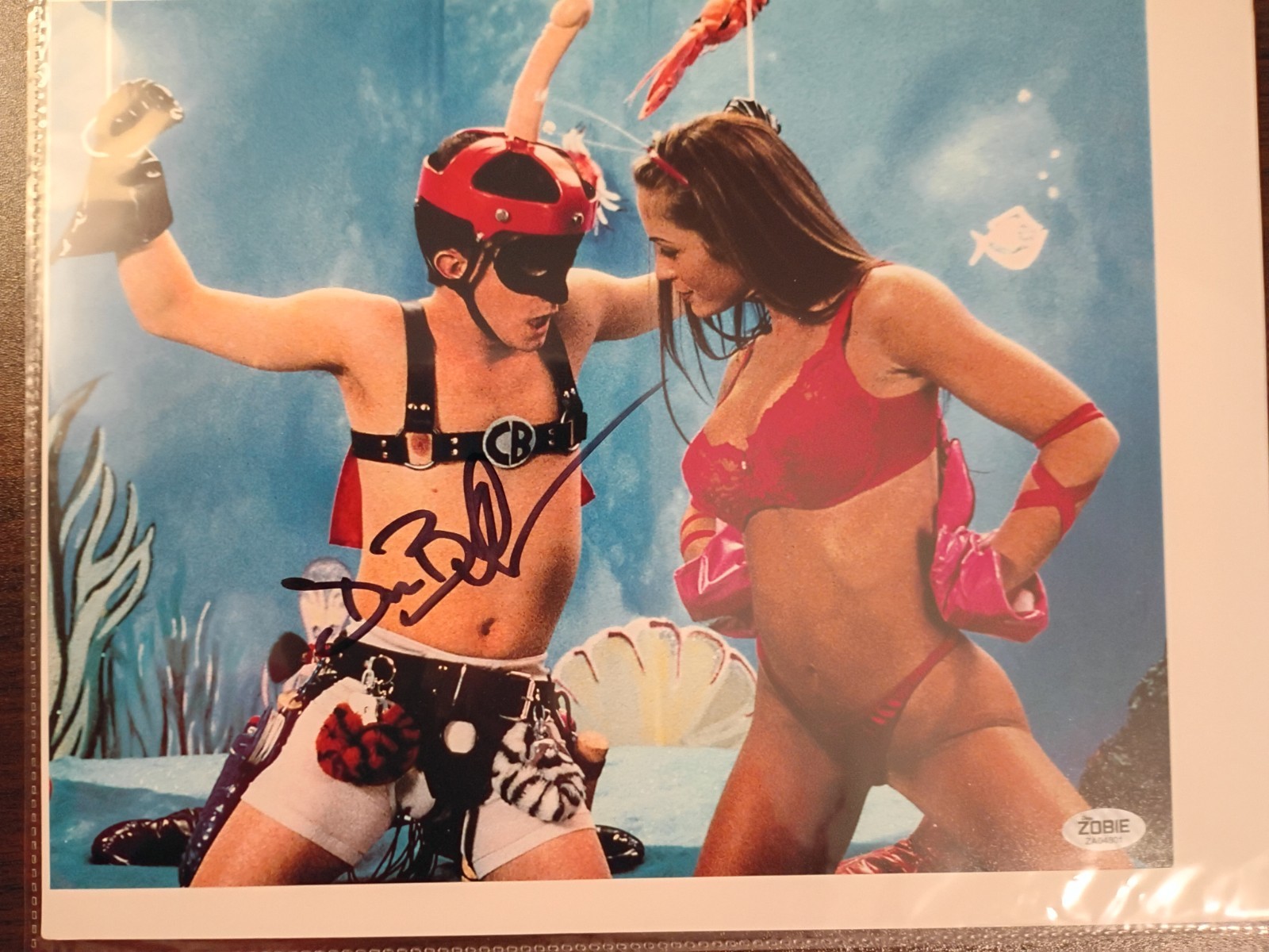 DIAN BACHAR Signed 8 X 10 Photo from ORGAZMO “CHODA BOY” ZOBIE AUTHENTIC