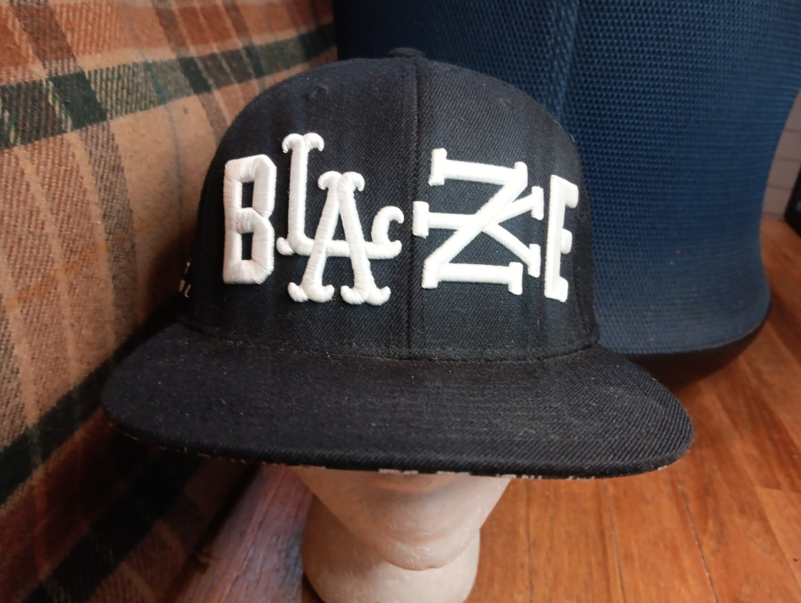 RARE Blaze Famous Rocksmith Cap Hat SnapBack Black Embroidered Adjustable