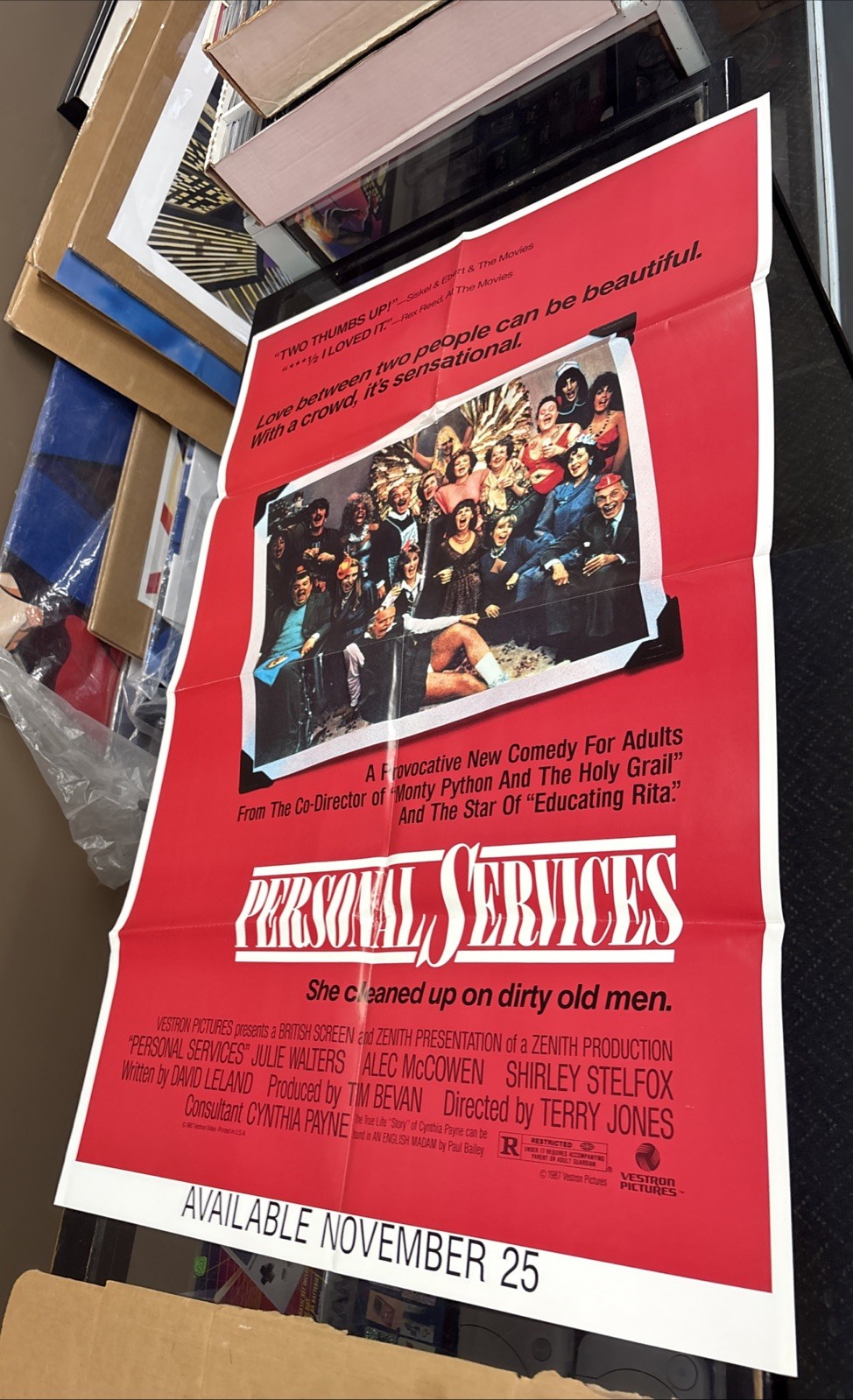 Personal Services Poster 26×40 3/4