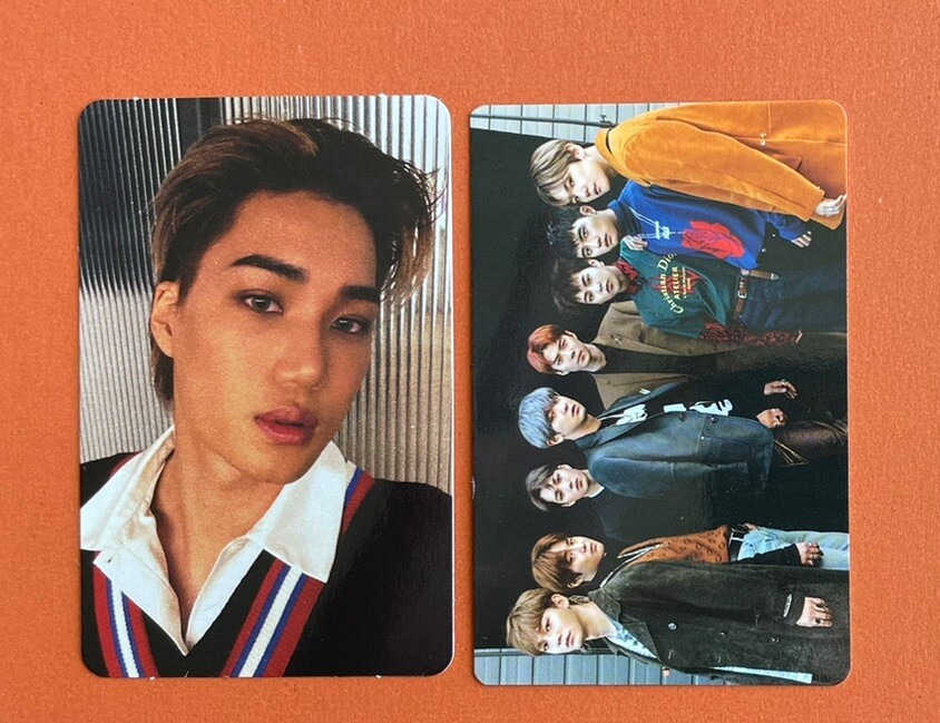 EXO Kai Don’t Mess With My Tempo + Binder Card Tempo Photo Card Set