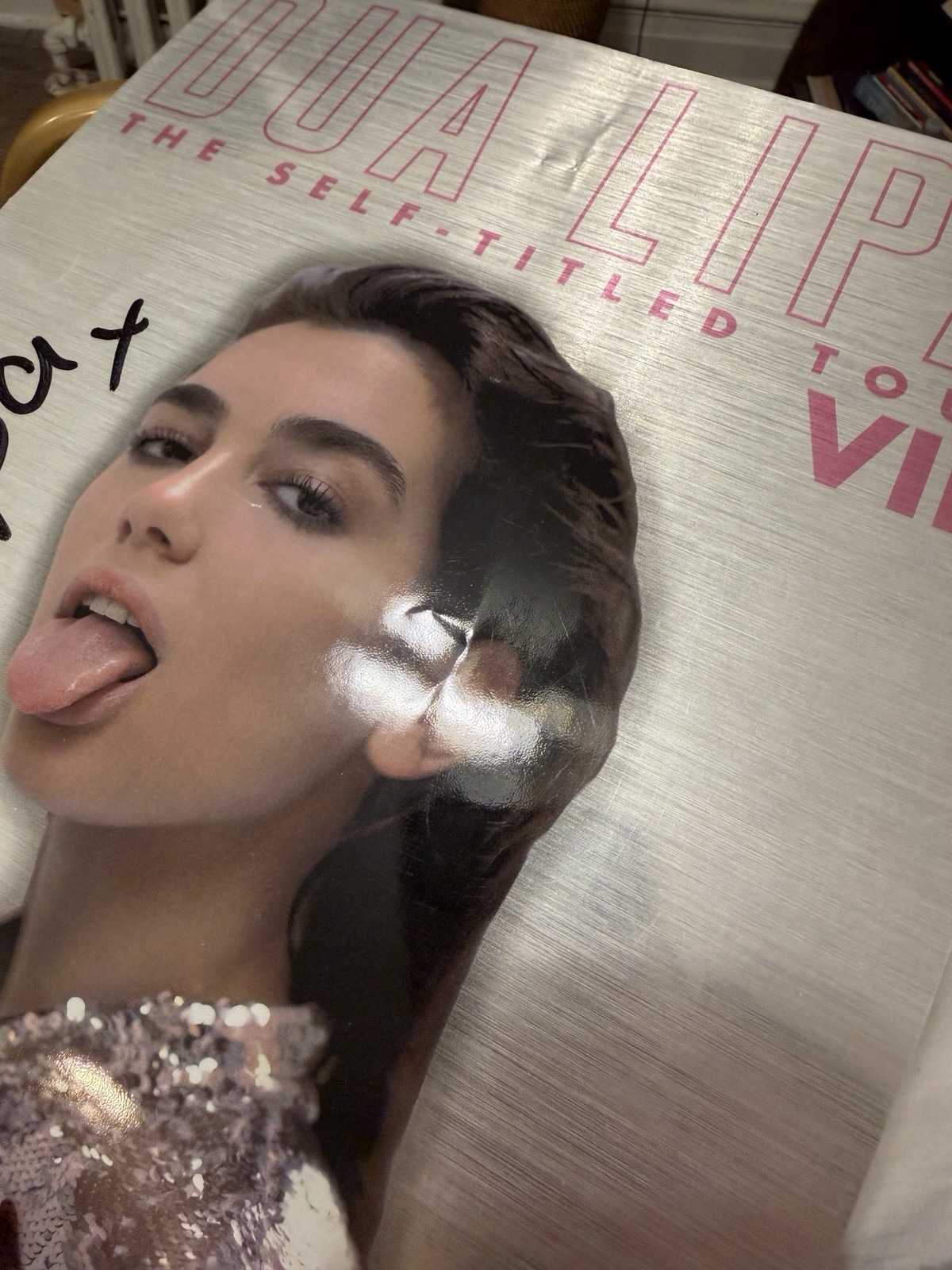 Dua Lipa The Self-Titled Tour VIP Autographed Original Music Poster