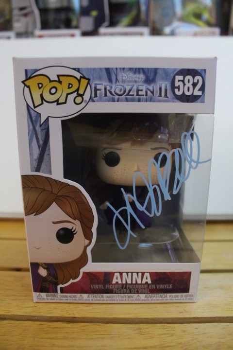 Signed Funko Pop #582 – Frozen II – Anna – Kristen Bell + COA