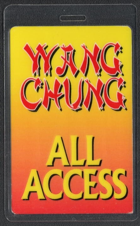 Wang Chung Backstage Pass – 1997 Laminated Pass