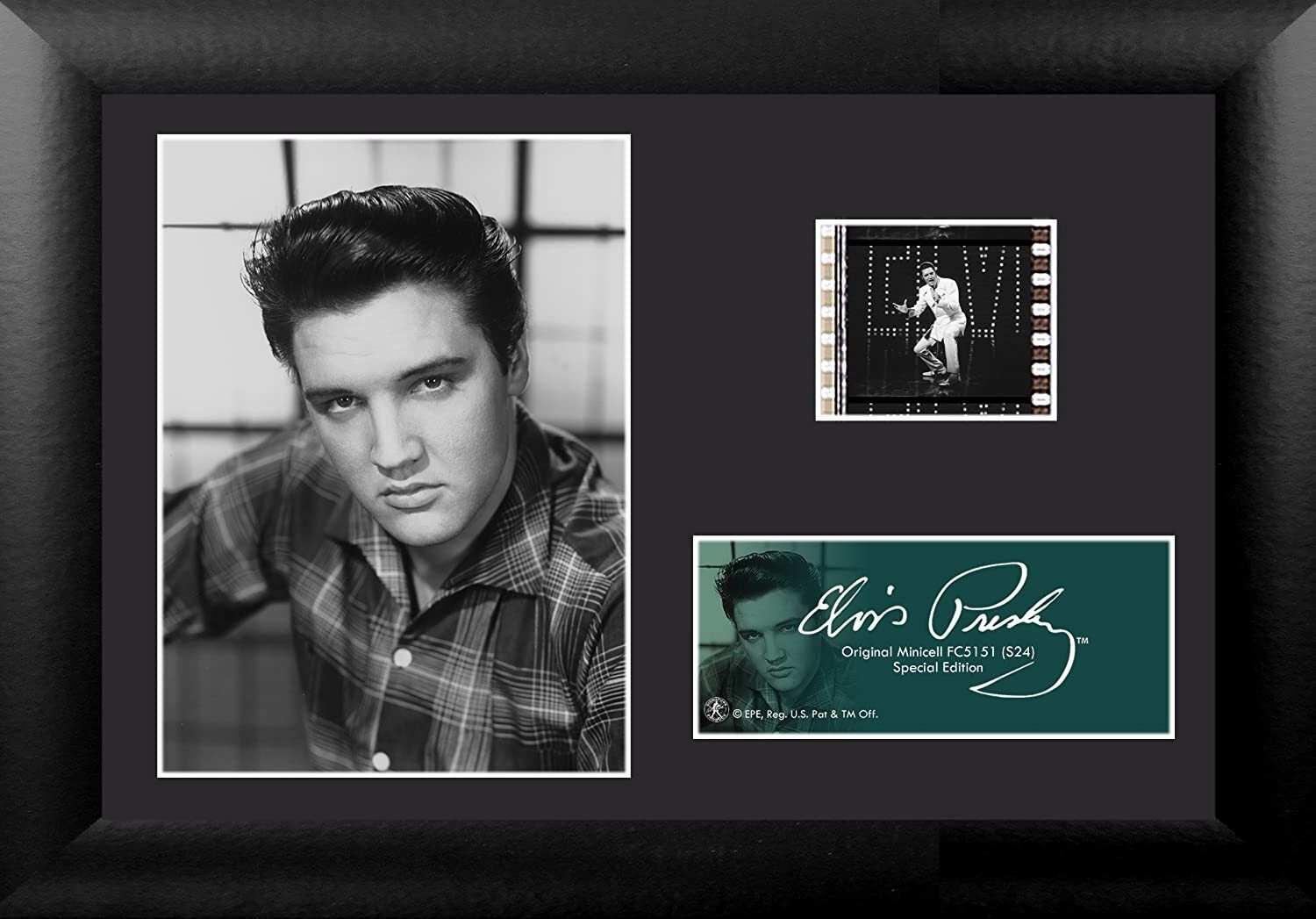 Early Vintage Elvis 35mm Film Cell Minicell Display Clip Brand NEW