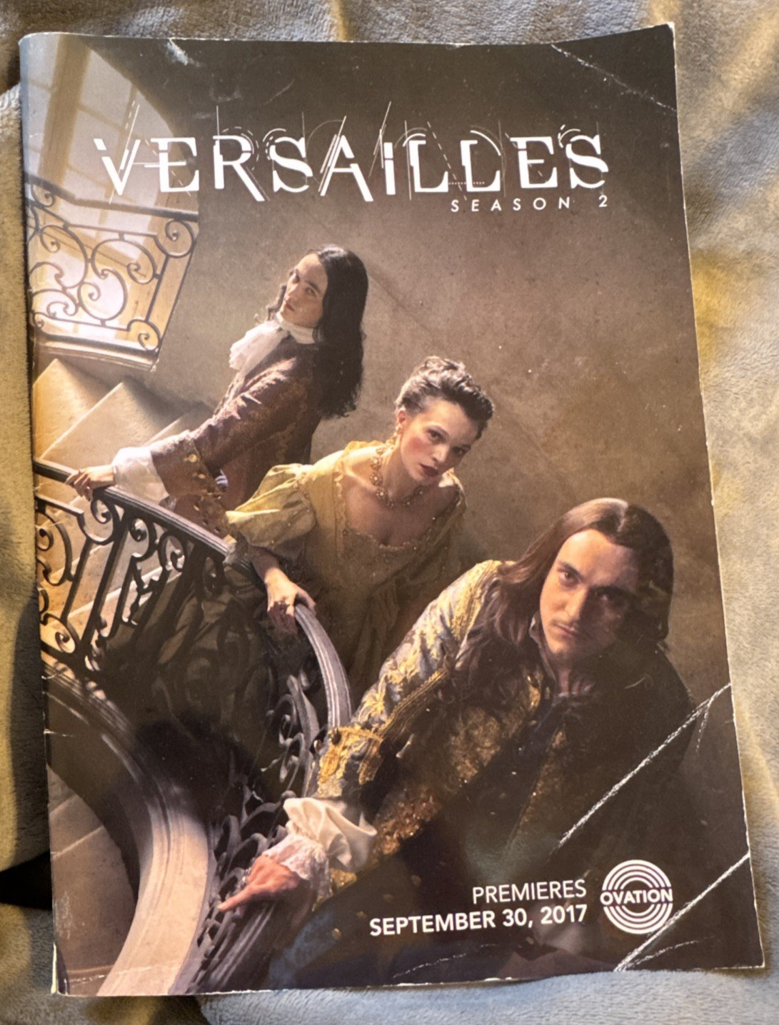 2017 VERSAILLES PROMO PRESS PHOTO BOOK OVATION HISTORICAL DRAMA KING LOUIS XIV