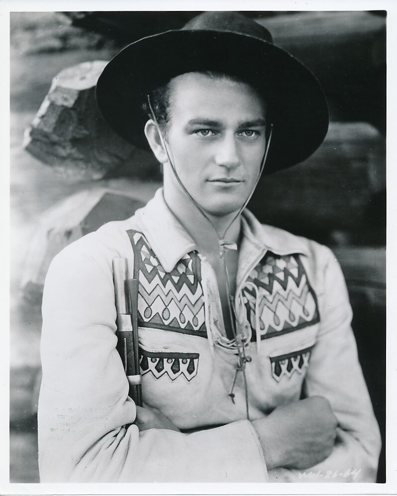 JOHN WAYNE Young Cowboy 1930 THE BIG TRAIL Fox Studio Western Portrait Photo