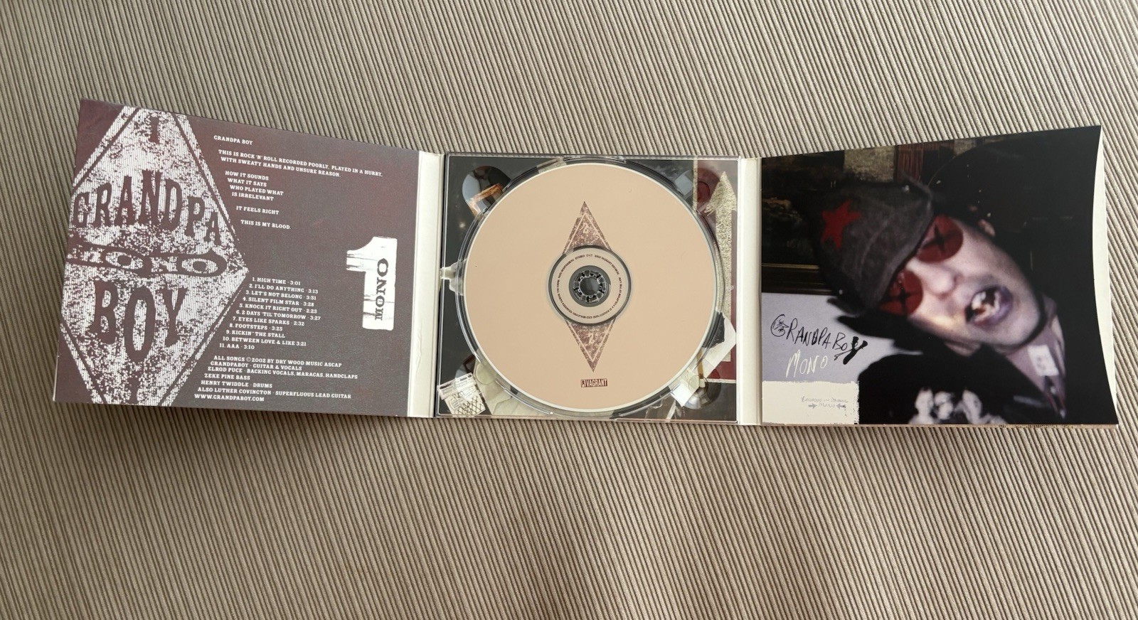 Paul Westerberg Replacements Autographed Mono Stereo CD With Event Badge Rare