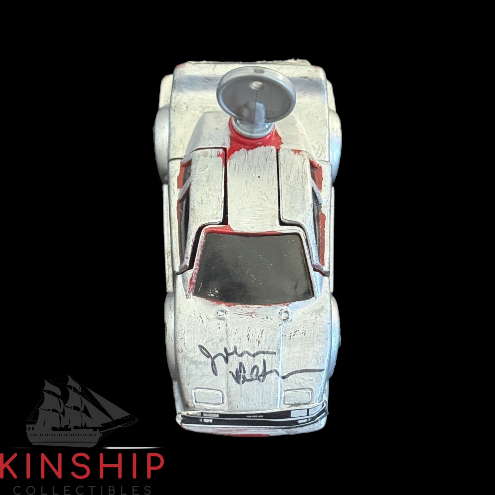 John DeLorean signed Hot Wheels Toy Car JSA LOA BTTF Auto Rare Z2527