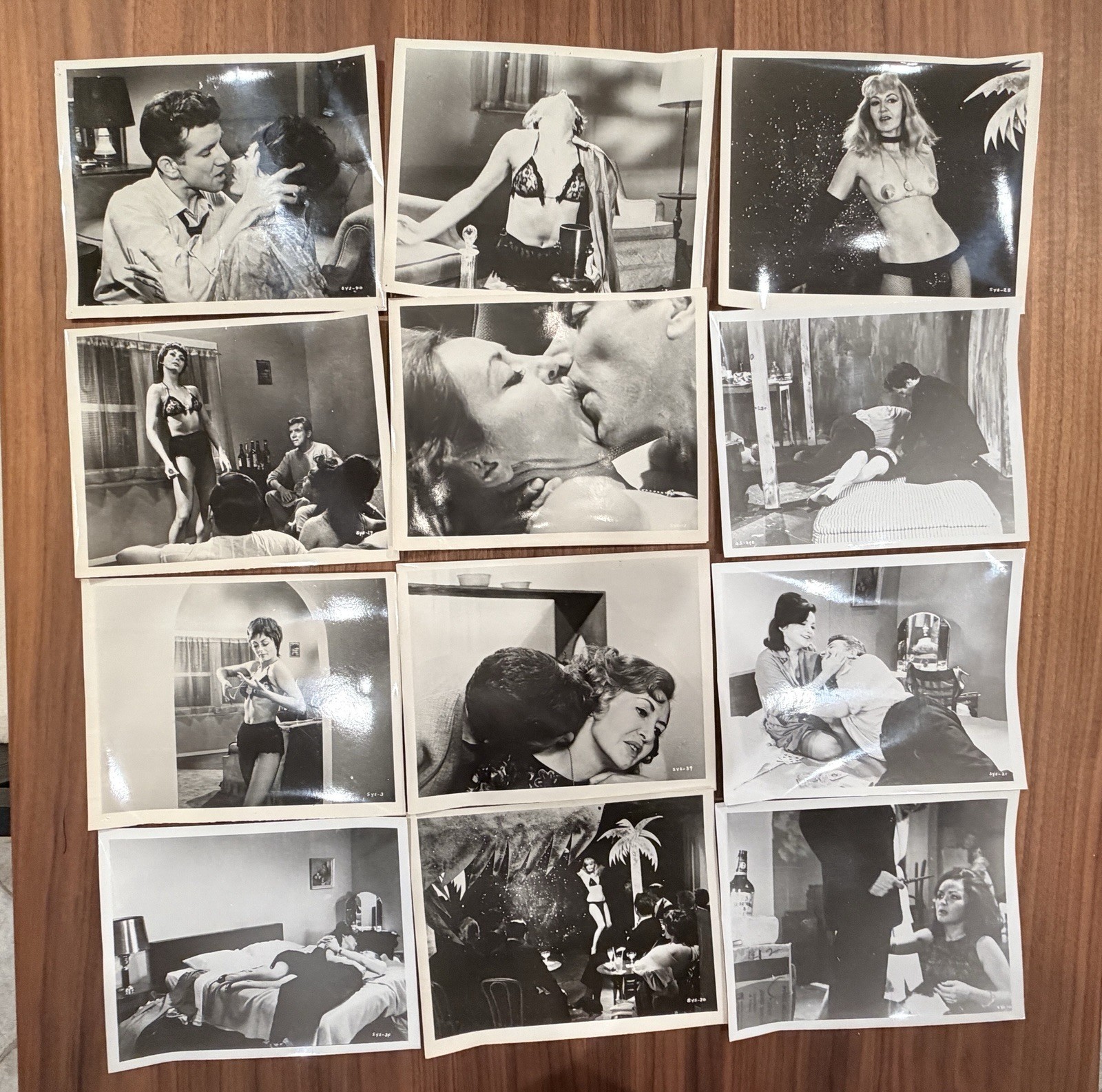 Sin You Sinners Original Black & White Movie Photos Lot of 33 8×10 in