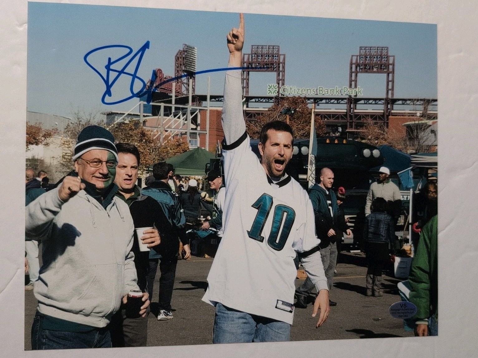 Bradley Cooper Blue Ink Auto Autograph 8×10 Signed Photo
