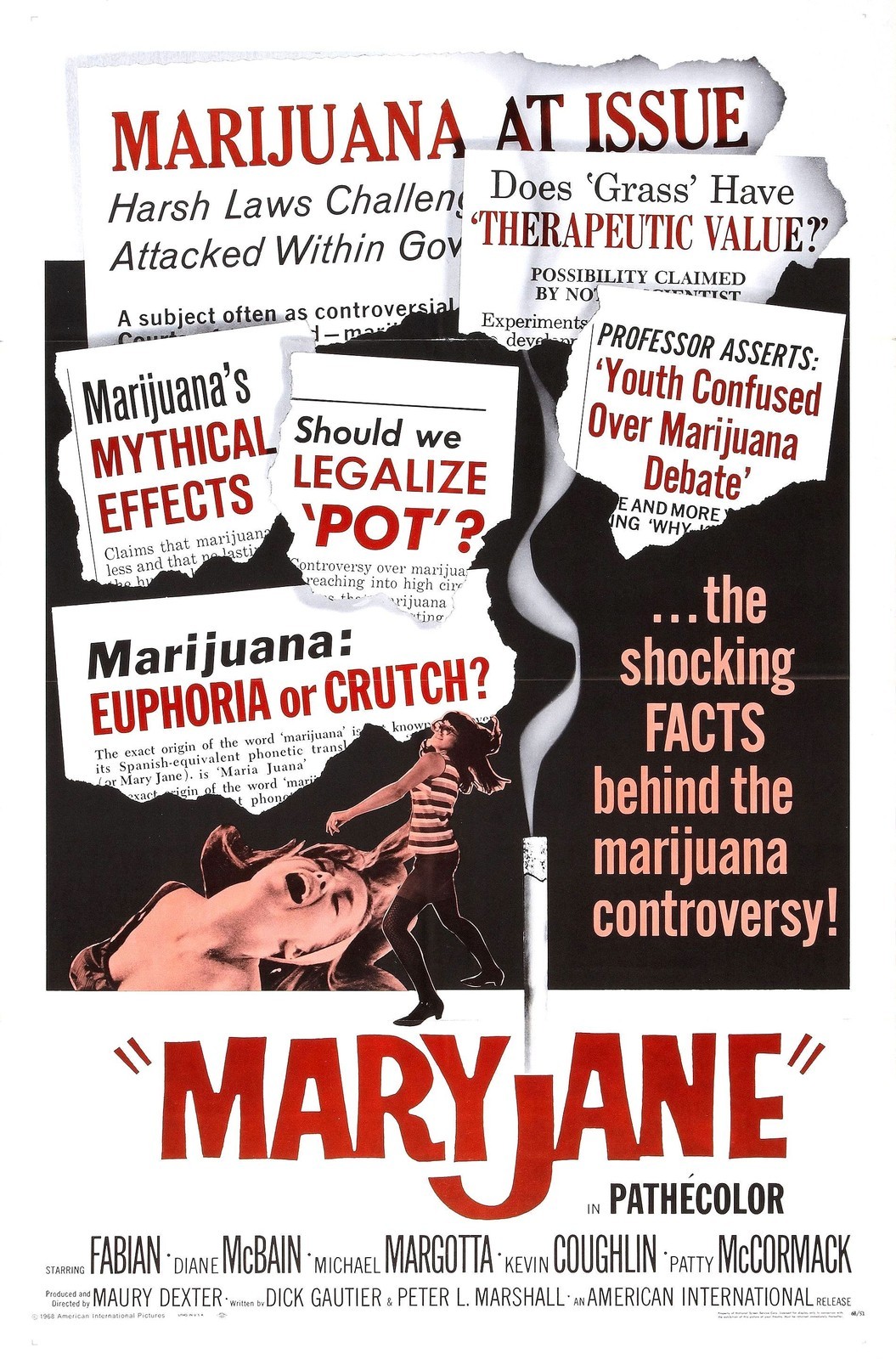 MARY JANE Movie Poster RARE Drugs 420 Weed