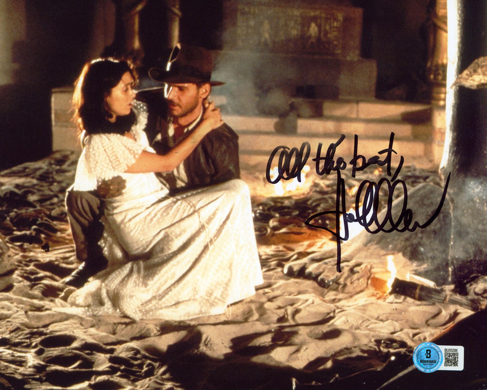Karen Allen Indiana Jones “All The Best” Authentic Signed 8×10 Photo BAS BU55266