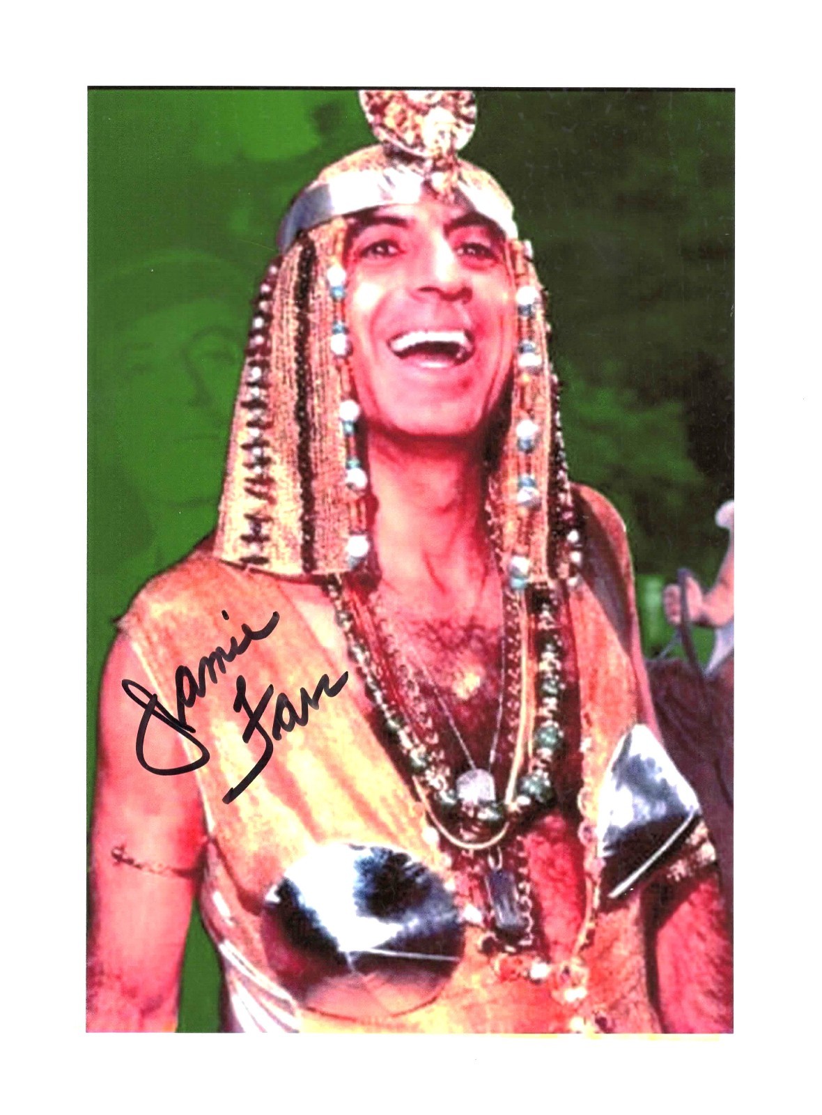 Jamie Farr From M.A.S.H. Klinger Autographed 8.5 x 11 in. Photo