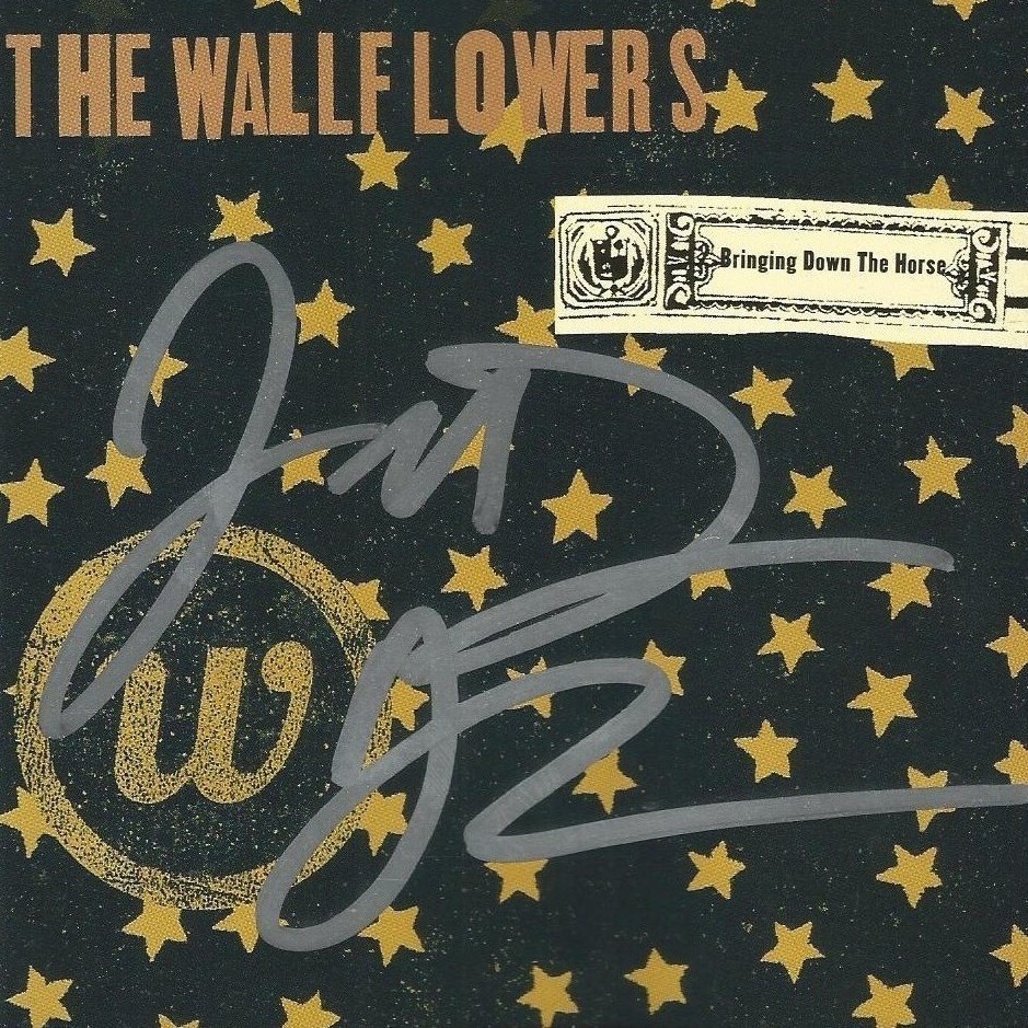 The Wallflowers Autographed Bringing Down The Horse CD (Signed By Jacob Dylan)