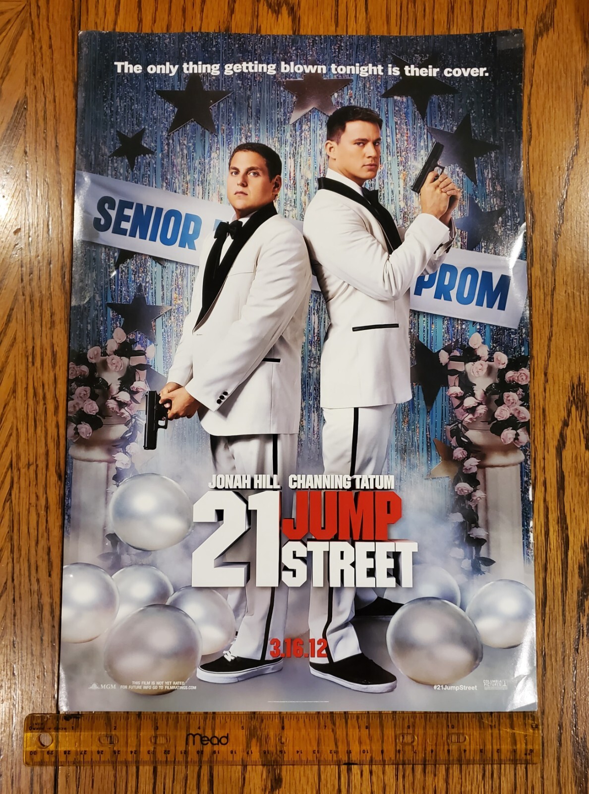 21 Jump Street Small Movie Poster Jonah Hill and Channing Tatum 11inch by 17inch