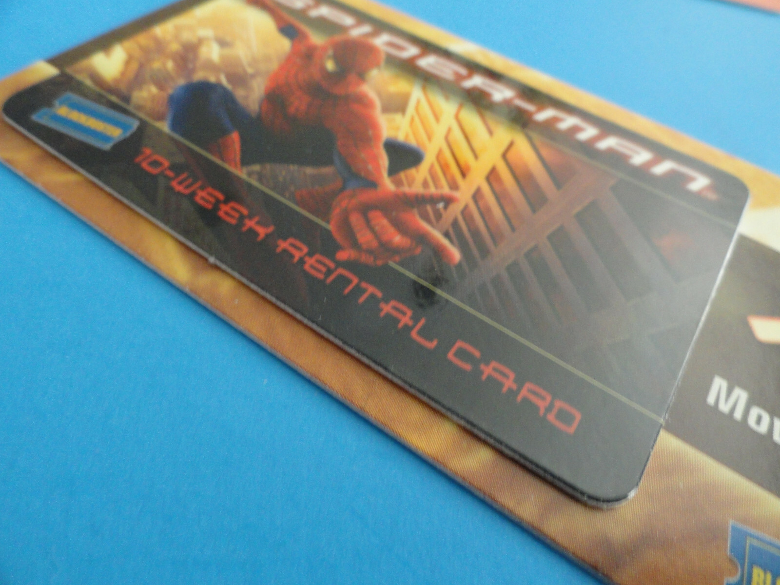 SPIDER-MAN BLOCKBUSTER VIDEO RENTAL CARDS & DAILY NEWS PROMO 2002 RARE – NEW