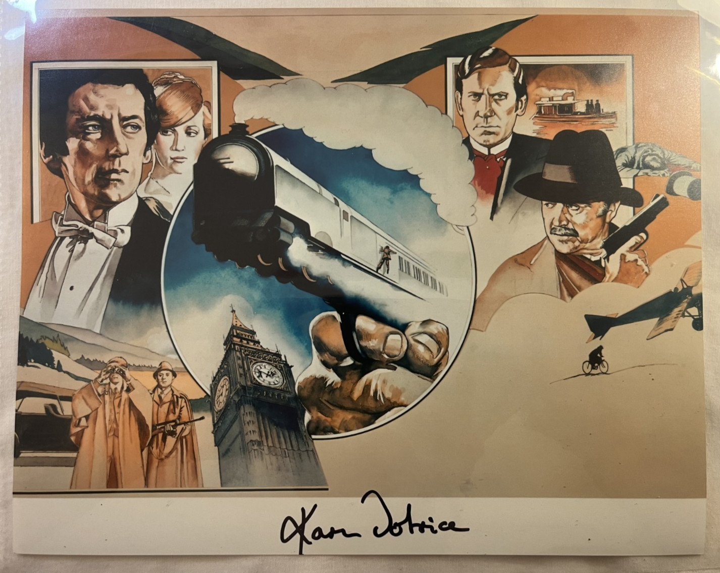 Karen Dotrice Autographed 8×10 Photo Marry Poppins VTG The Thirty Nine Steps