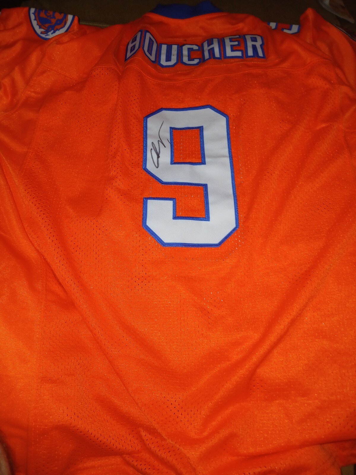 Signed Adam Sandler The Waterboy Bobby Boucher Autograph Jersey