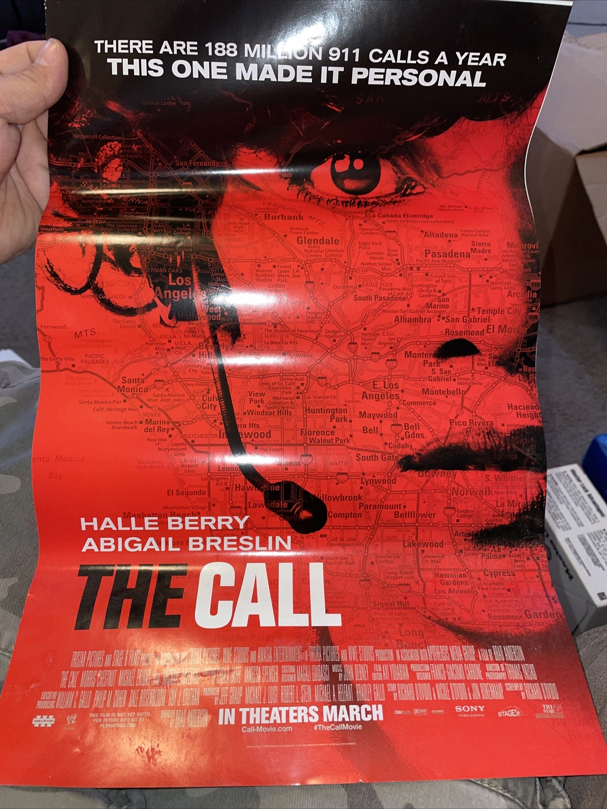 THE CALL 11×17 Original Promo Movie Poster HALLE BERRY 2013 & EVIL DEAD Set of 2