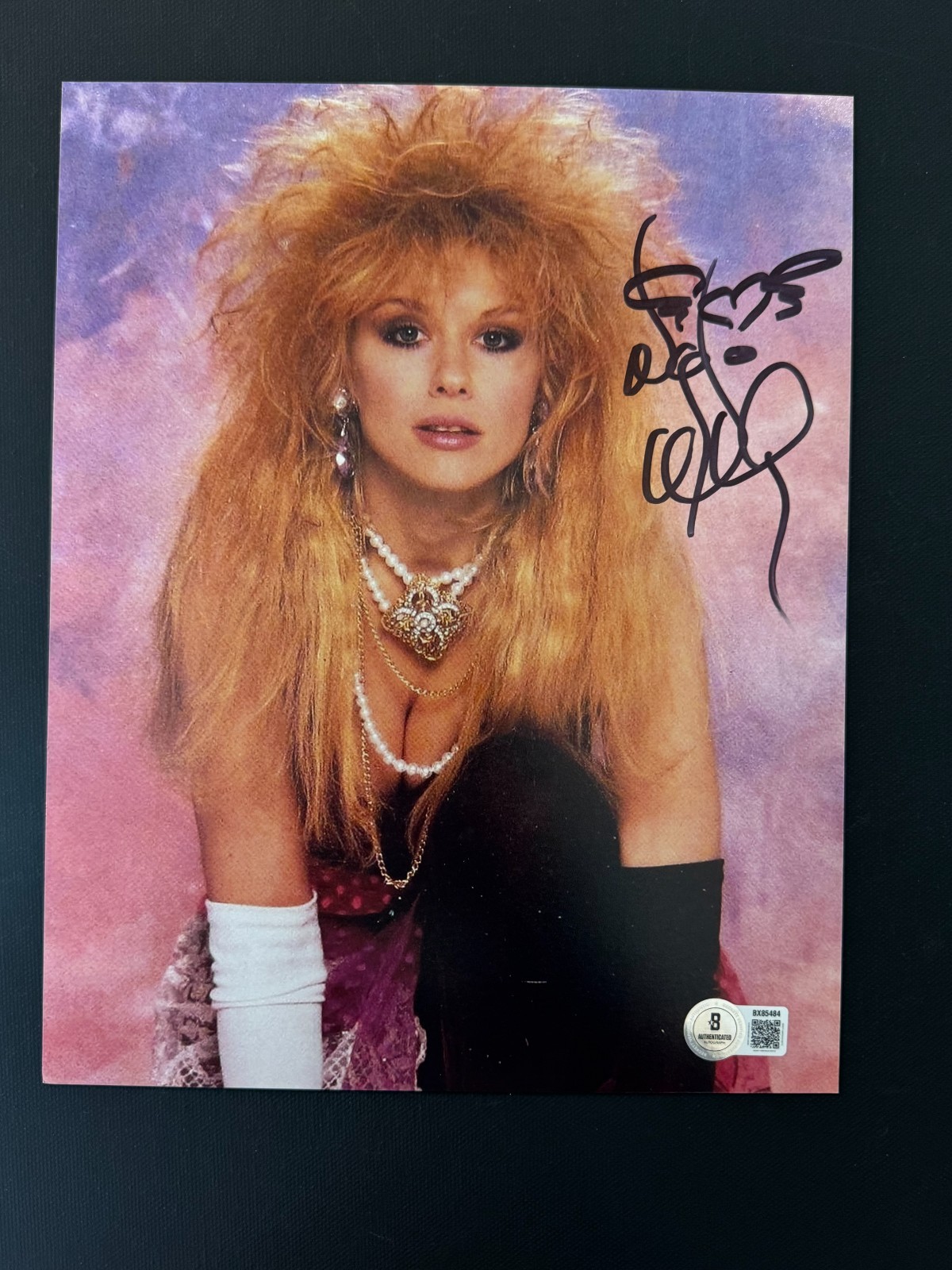 Nancy Wilson Hot! autographed signed Heart Ann young 8×10 photo Beckett BAS coa