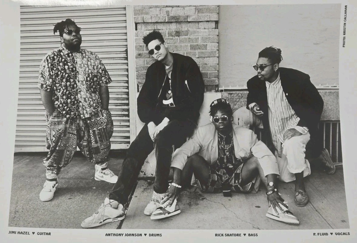 ’88 24-7 SPYZ Rock Funk Rap 8×10 Promo Photo “Harder Than You” P.Fluid A.Johnson