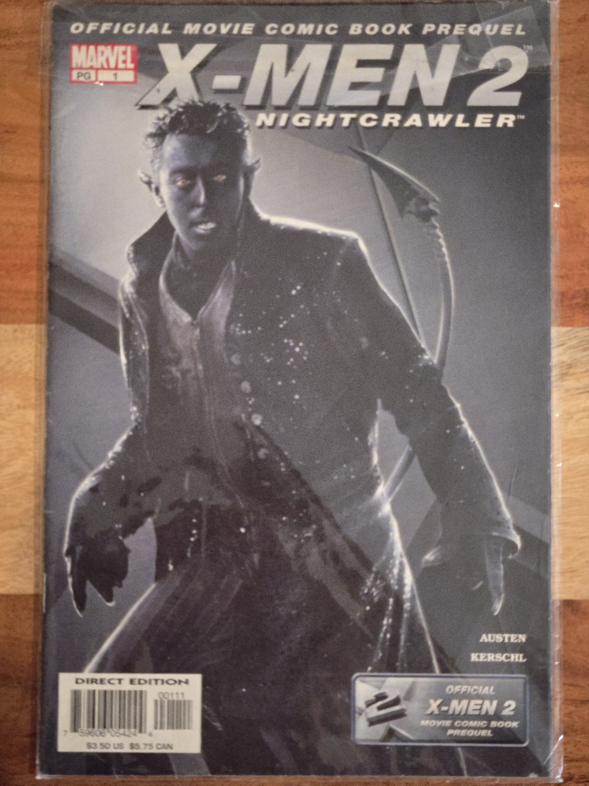 Alan Cumming X-Men 2 Nightcrawler 2003 Comic Book Actor Author LEGEND RAD