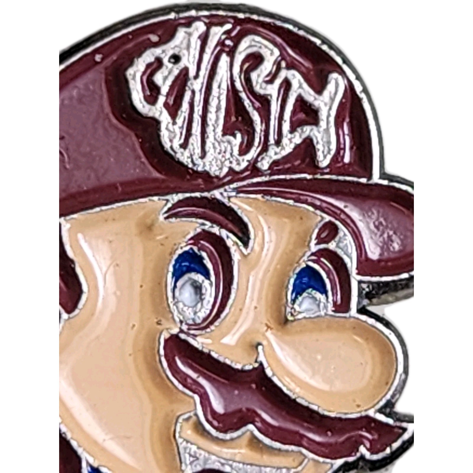 2014 Phish Logo Mario Parody Enamel Pin UV Reactive Festival