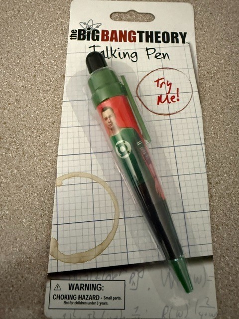 The Big Bang Theory Talking Pen