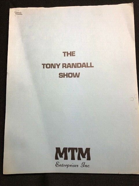 TONY RANDALL PILOT MTM TV SCRIPT