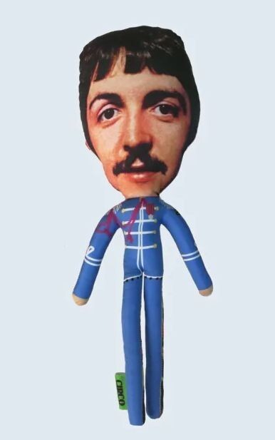 PAUL MCCARTNEY 15″ DOLL Handmade Stuffed Plush Toy Action Figure Peppers Beatles