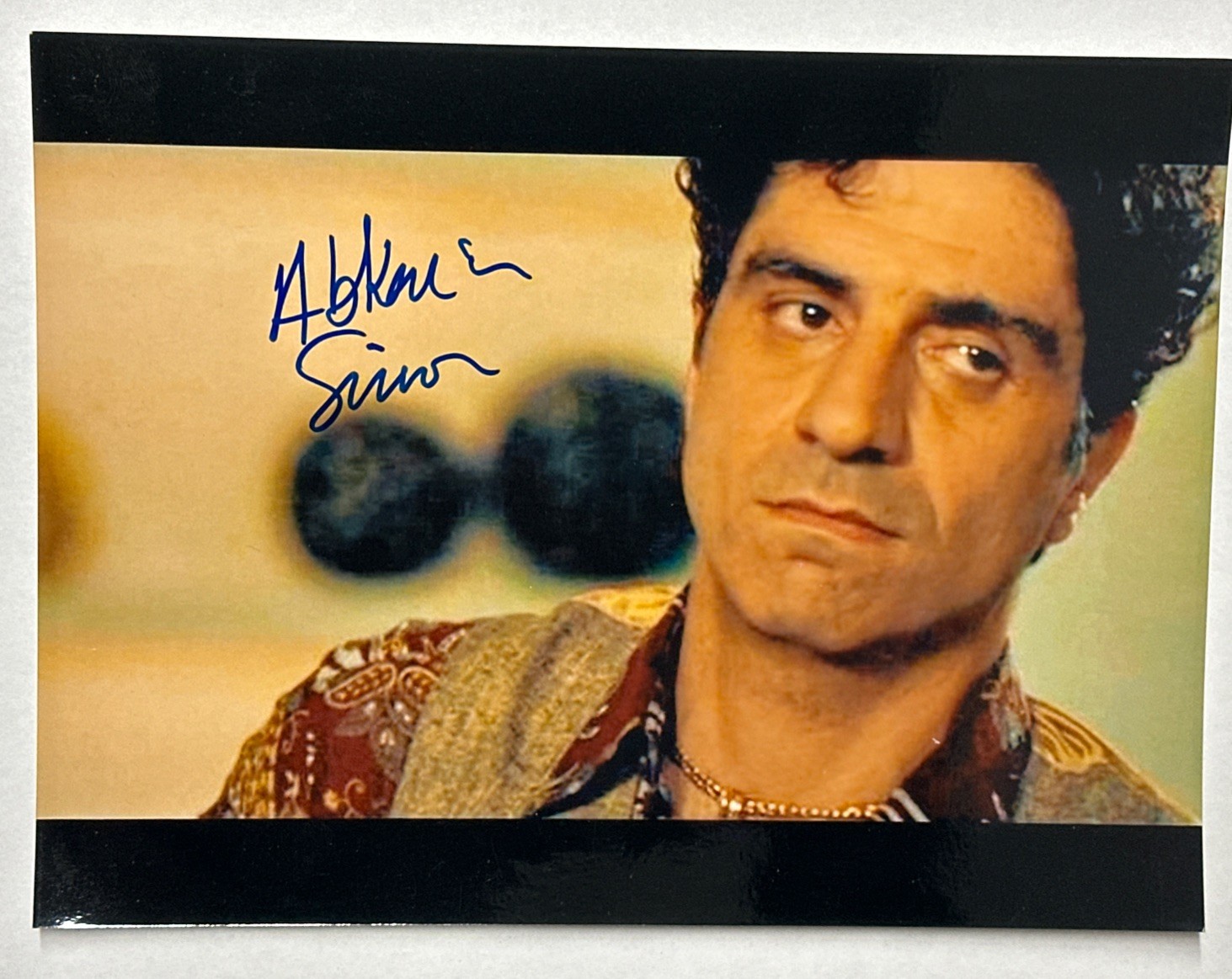 Simon Abkarian James Bond 007 Autographed Signed 8×10 Color Photo B’BC COA