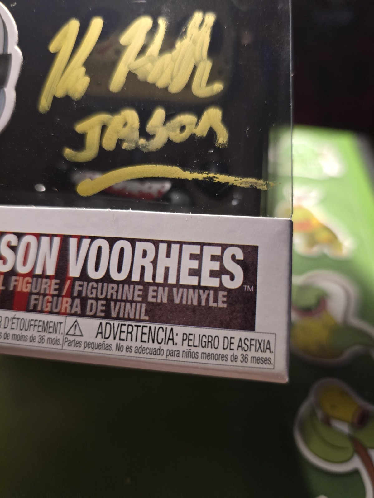 Kane Hodder autographed Jason Voorhees Funko Pop #01 Friday the 13th Beckett