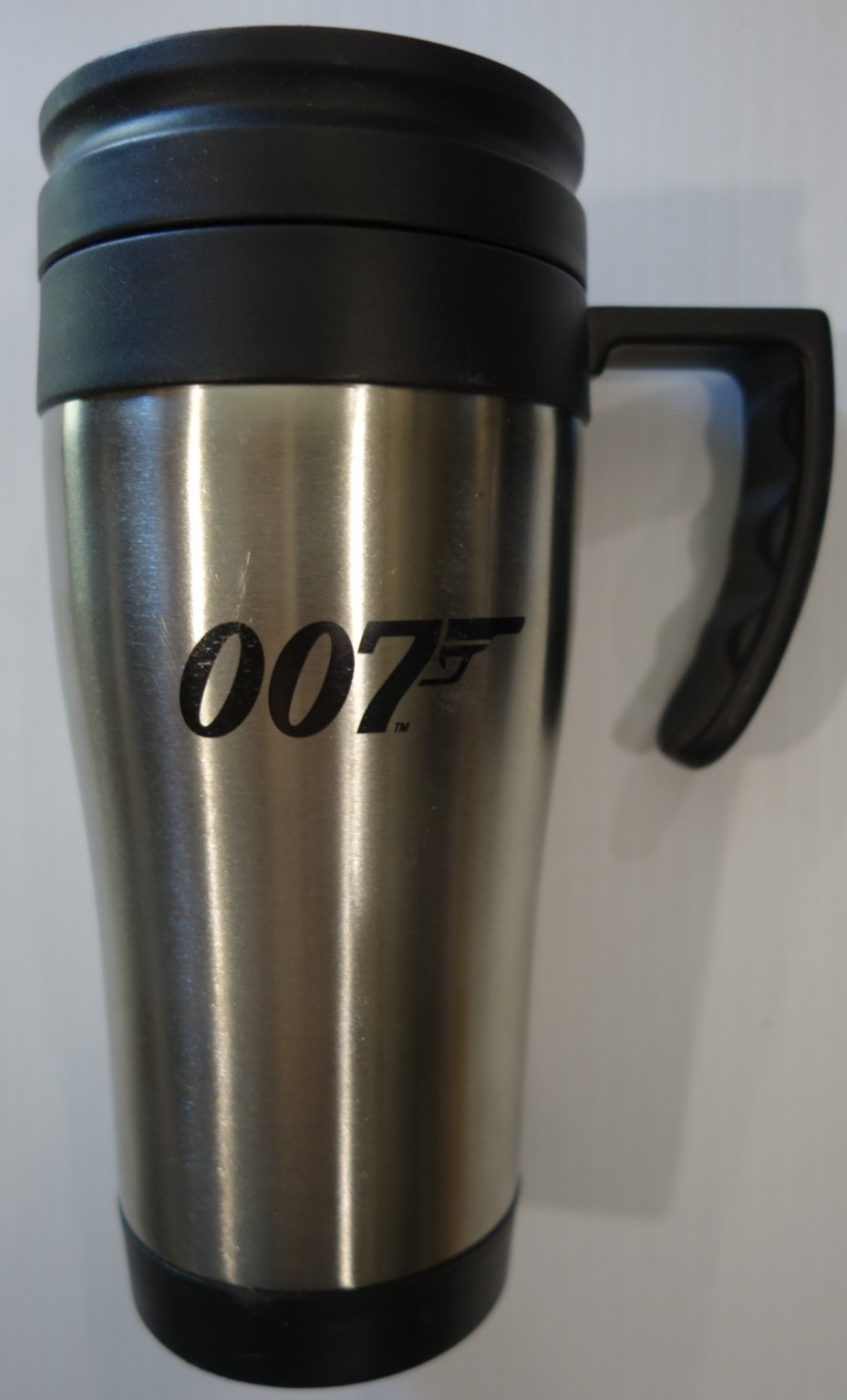 007 James Bond Coffee Cup / Mug, Travel Thermal Bottle Promotional Rare LOT x 3