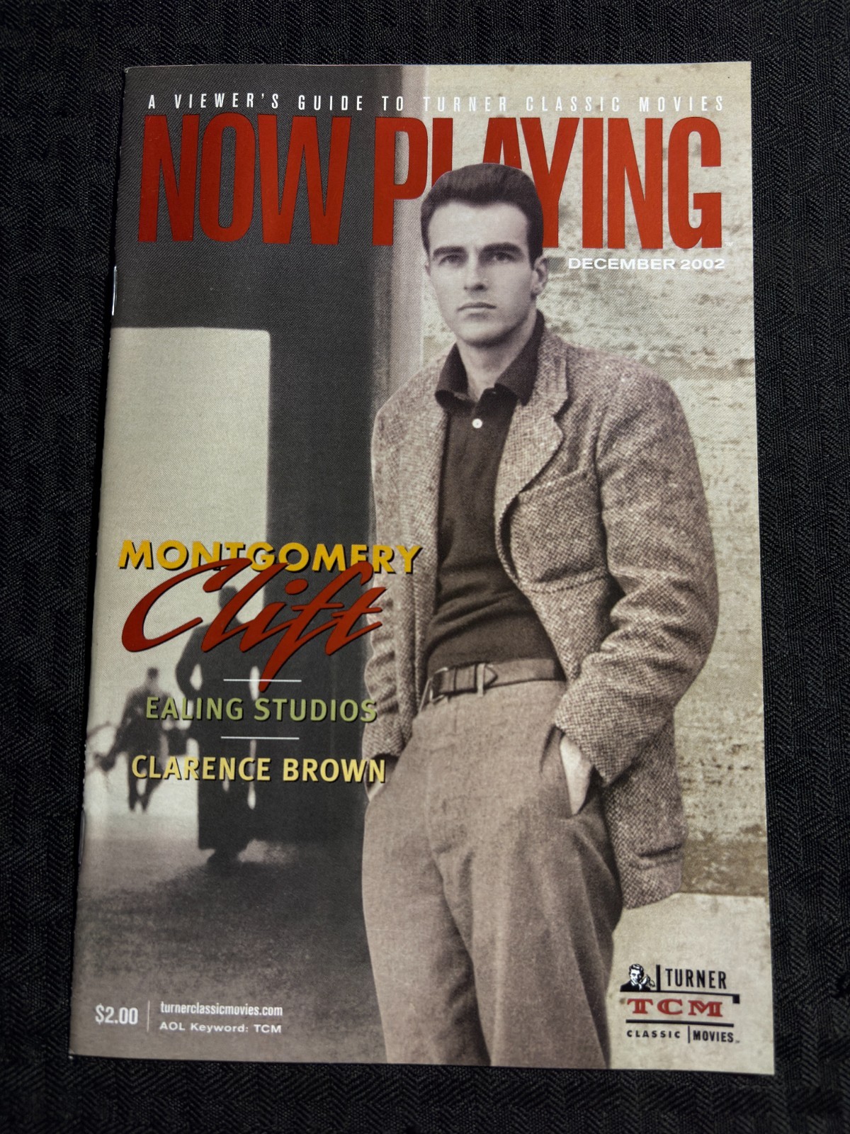 2002 Dec NOW PLAYING TCM Classic Movies Magazine FVF 7.0 Montgomery Clift Cover