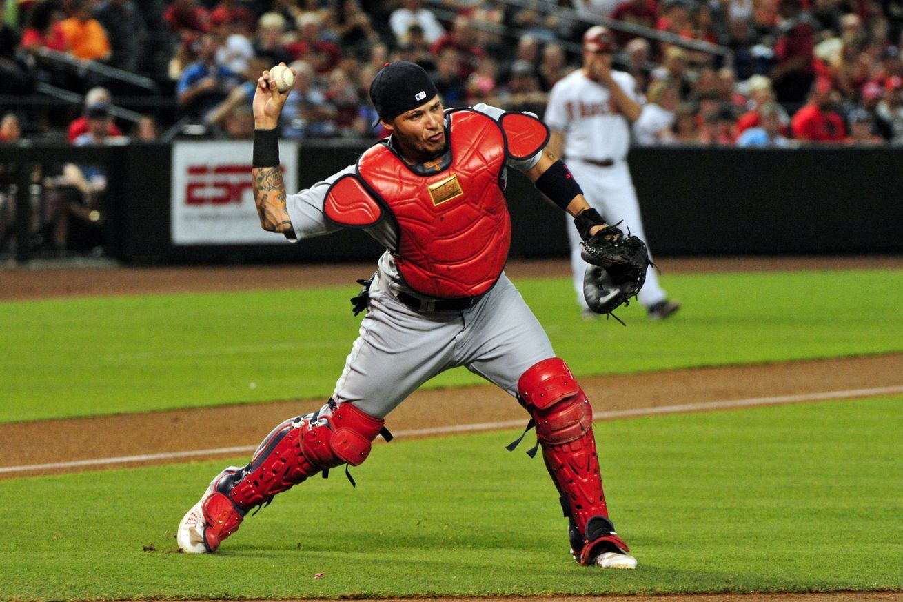 Yadier Molina St. Louis Cardinals 8×10 Picture Celebrity Print