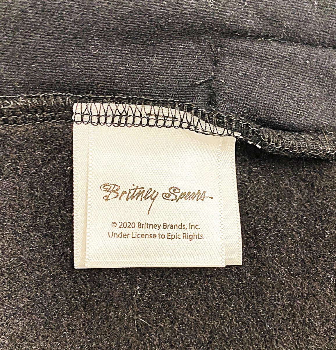THE HUNDREDS x BRITNEY SPEARS BLACK HOODIE- Size MEDIUM